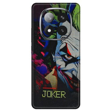 Xiaomi Redmi Phone Skins (All Models) - Joker Dot Matrix - 3D Embossed Finish (L-08) Redmi Note 14 Pro Plus 5G