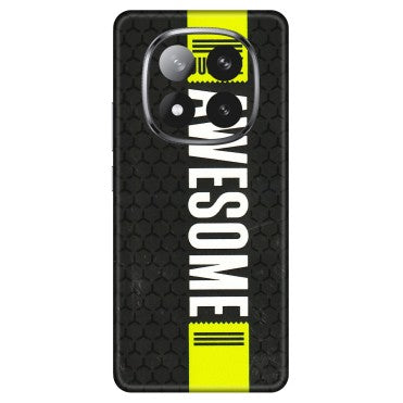 Xiaomi Redmi Phone Skins (All Models) - Just Be Awesome - 3D Embossed Finish (L-101) Redmi Note 14 Pro Plus 5G