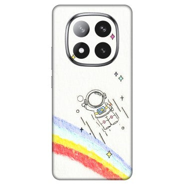 Xiaomi Redmi Phone Skins (All Models) - Milkyway Astronaut - 3D Embossed Finish (L-110) Redmi Note 14 Pro Plus 5G
