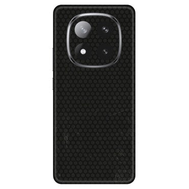 Xiaomi Redmi Phone Skins (All Models) - Black honeycomb - 3D Embossed Finish (L-114) Redmi Note 14 Pro Plus 5G