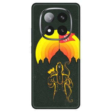 Xiaomi Redmi Phone Skins (All Models) - Lord Ram - 3D Embossed Finish (L-132) Redmi Note 14 Pro Plus 5G