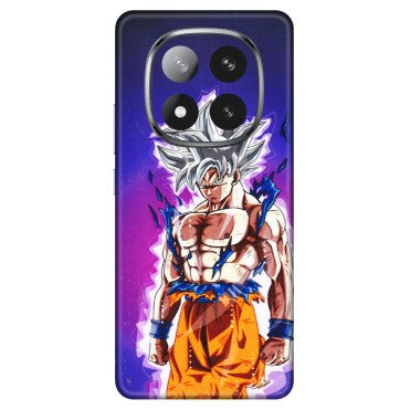Xiaomi Redmi Phone Skins (All Models) - Goku Purple Anime - 3D Embossed Finish (L-147) Redmi Note 14 Pro Plus 5G