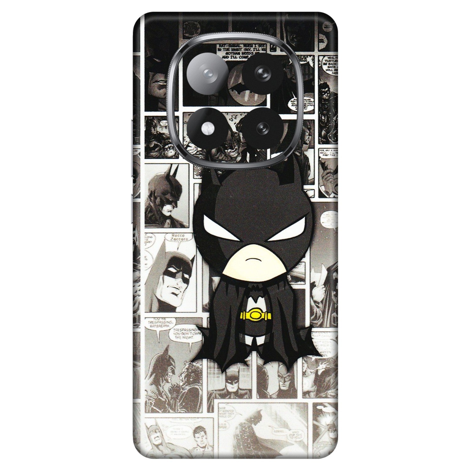 Xiaomi Redmi Phone Skins (All Models) - Toon Batman - 3D Embossed Finish (L-182) Redmi Note 14 Pro Plus 5G