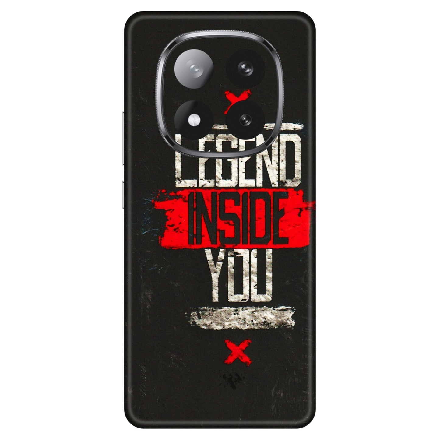 Xiaomi Redmi Phone Skins (All Models) - Legend Inside You - 3D Embossed Finish (L-186) Redmi Note 14 Pro Plus 5G