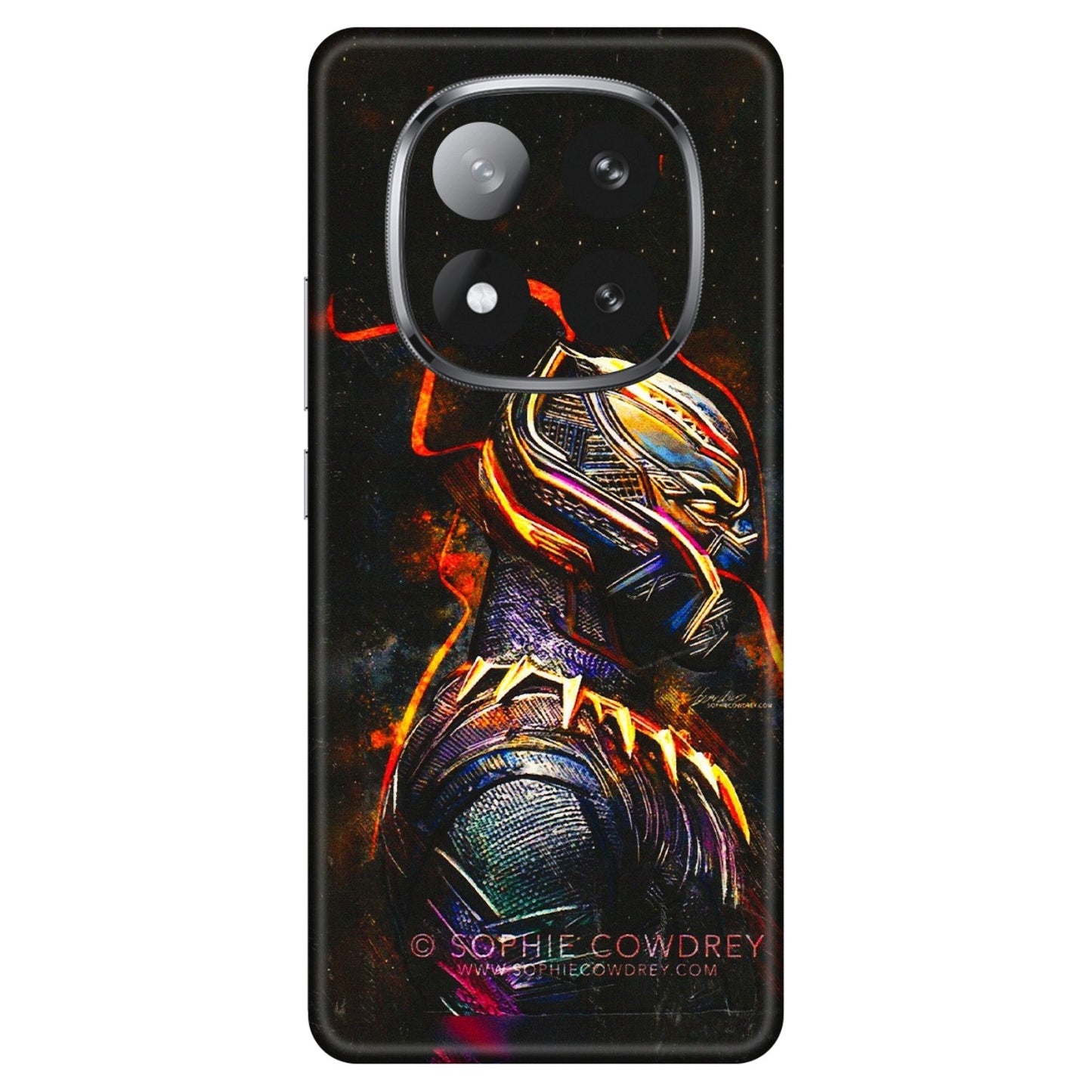 Xiaomi Redmi Phone Skins (All Models) - Black Panther - 3D Embossed Finish (L-190) Redmi Note 14 Pro Plus 5G