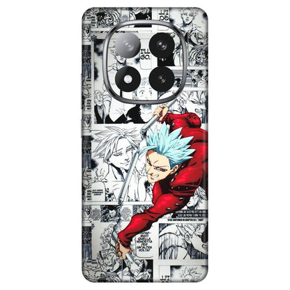 Xiaomi Redmi Phone Skins (All Models) - Anime Comic - 3D Embossed Finish (L-192) Redmi Note 14 Pro Plus 5G