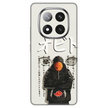 Xiaomi Redmi Phone Skins (All Models) - Obito Anime Eye - 3D Embossed Finish (L-19) Redmi Note 14 Pro Plus 5G