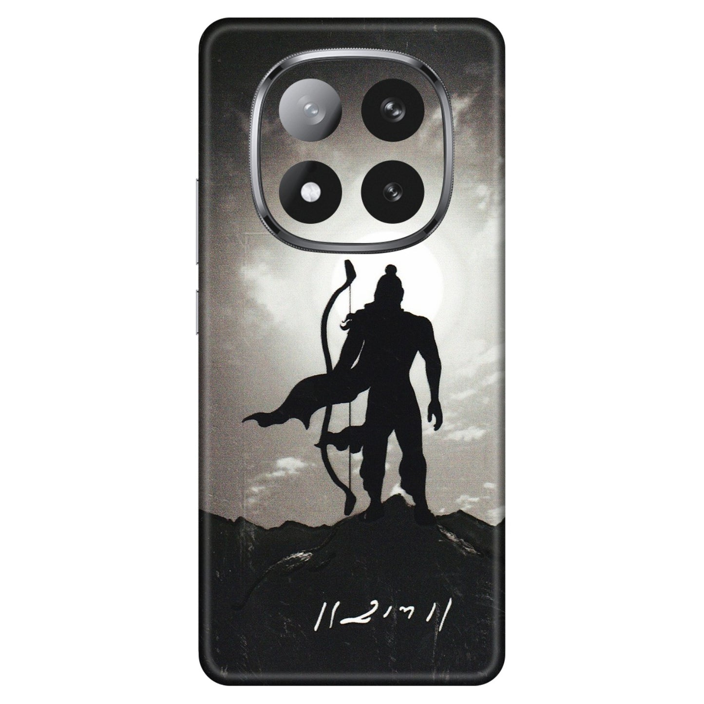 Xiaomi Redmi Phone Skins (All Models) - Jai Siya Ram - 3D Embossed Finish (L-200) Redmi Note 14 Pro Plus 5G