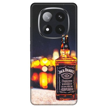 Xiaomi Redmi Phone Skins (All Models) - JD Whiskey Bottle - 3D Embossed Finish (L-20) Redmi Note 14 Pro Plus 5G