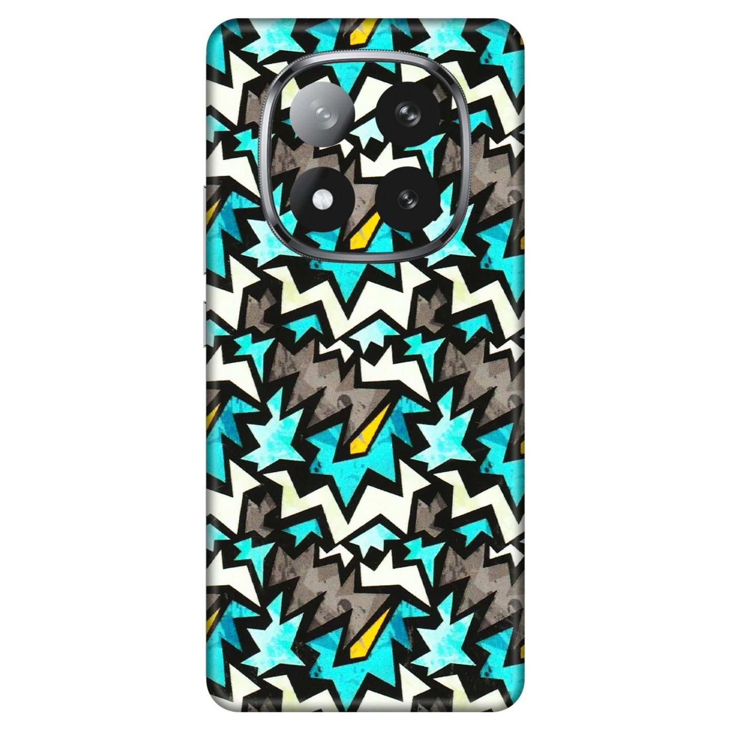 Xiaomi Redmi Phone Skins (All Models) - Funky Zig Zag - 3D Embossed Finish (L-223) Redmi Note 14 Pro Plus 5G