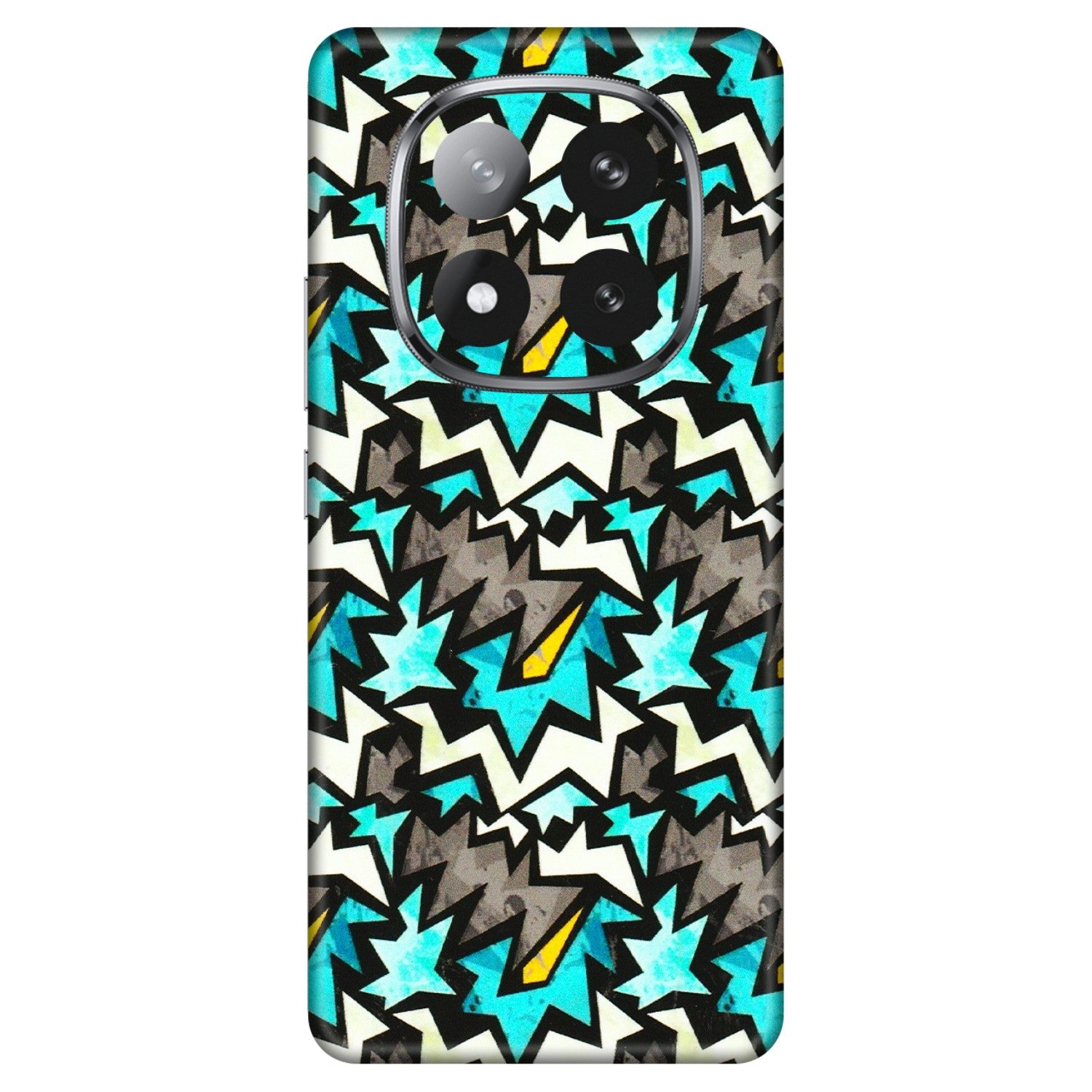 Xiaomi Redmi Phone Skins (All Models) - Funky Zig Zag - 3D Embossed Finish (L-223) Redmi Note 14 Pro Plus 5G