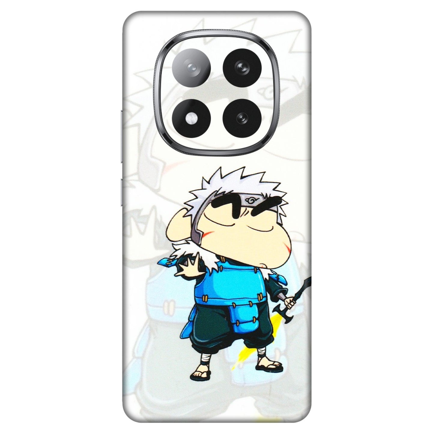 Xiaomi Redmi Phone Skins (All Models) - Angry Young Shinchan - 3D Embossed Finish (L-226) Redmi Note 14 Pro Plus 5G