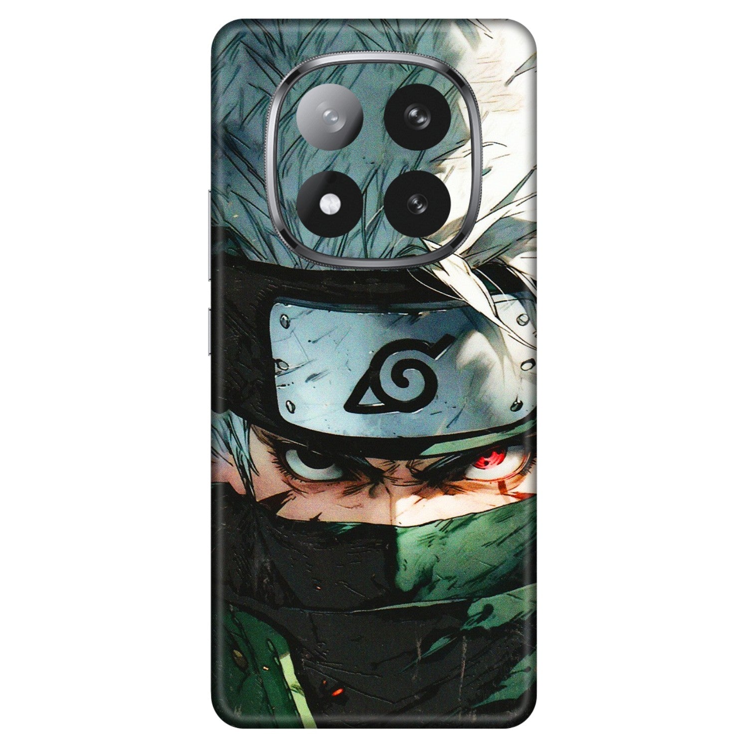 Xiaomi Redmi Phone Skins (All Models) - Kakashi Red Eye Focus - 3D Embossed Finish (L-227) Redmi Note 14 Pro Plus 5G