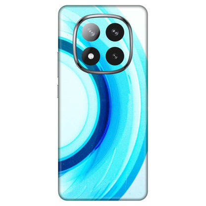 Xiaomi Redmi Phone Skins (All Models) - The Blue Curve - 3D Embossed Finish (L-244) Redmi Note 14 Pro Plus 5G