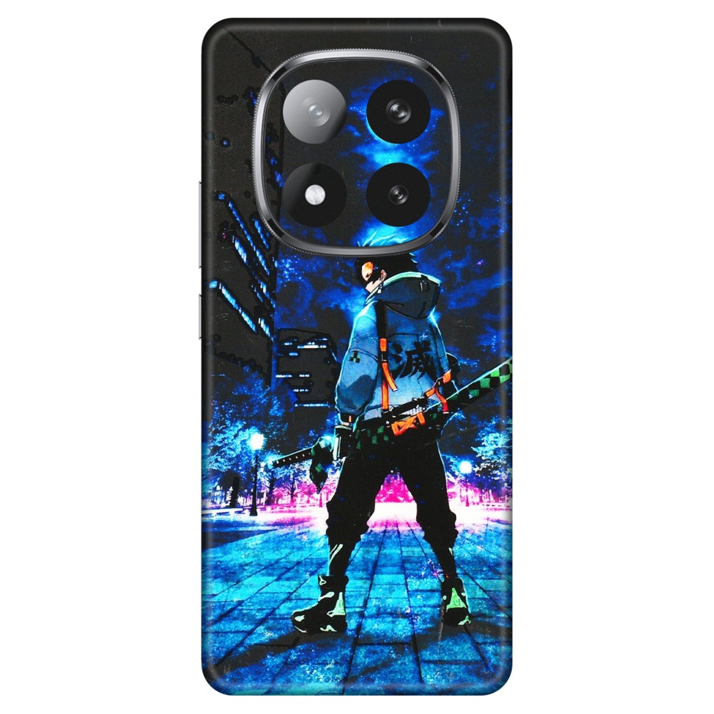 Xiaomi Redmi Phone Skins (All Models) - Demon Slayer Sword - 3D Embossed Finish (L-247) Redmi Note 14 Pro Plus 5G