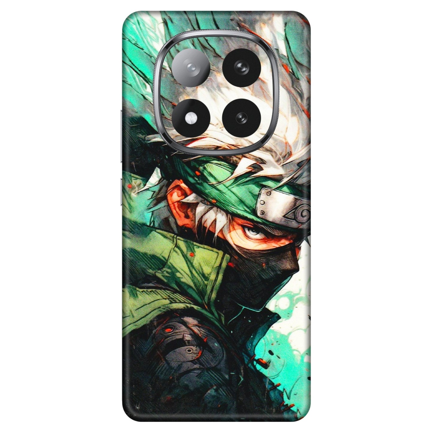 Xiaomi Redmi Phone Skins (All Models) - Kakashi Side Profile - 3D Embossed Finish (L-249) Redmi Note 14 Pro Plus 5G
