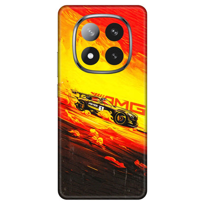 Xiaomi Redmi Phone Skins (All Models) - AMG Car Speed Cover - 3D Embossed Finish (L-256) Redmi Note 14 Pro Plus 5G
