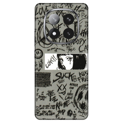 Xiaomi Redmi Phone Skins (All Models) - Never Have Love Anime - 3D Embossed Finish (L-260) Redmi Note 14 Pro Plus 5G