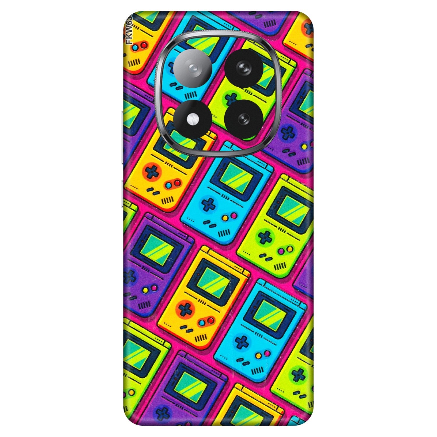 Xiaomi Redmi Phone Skins (All Models) - Gameboy Colourful - 3D Embossed Finish (L-266) Redmi Note 14 Pro Plus 5G