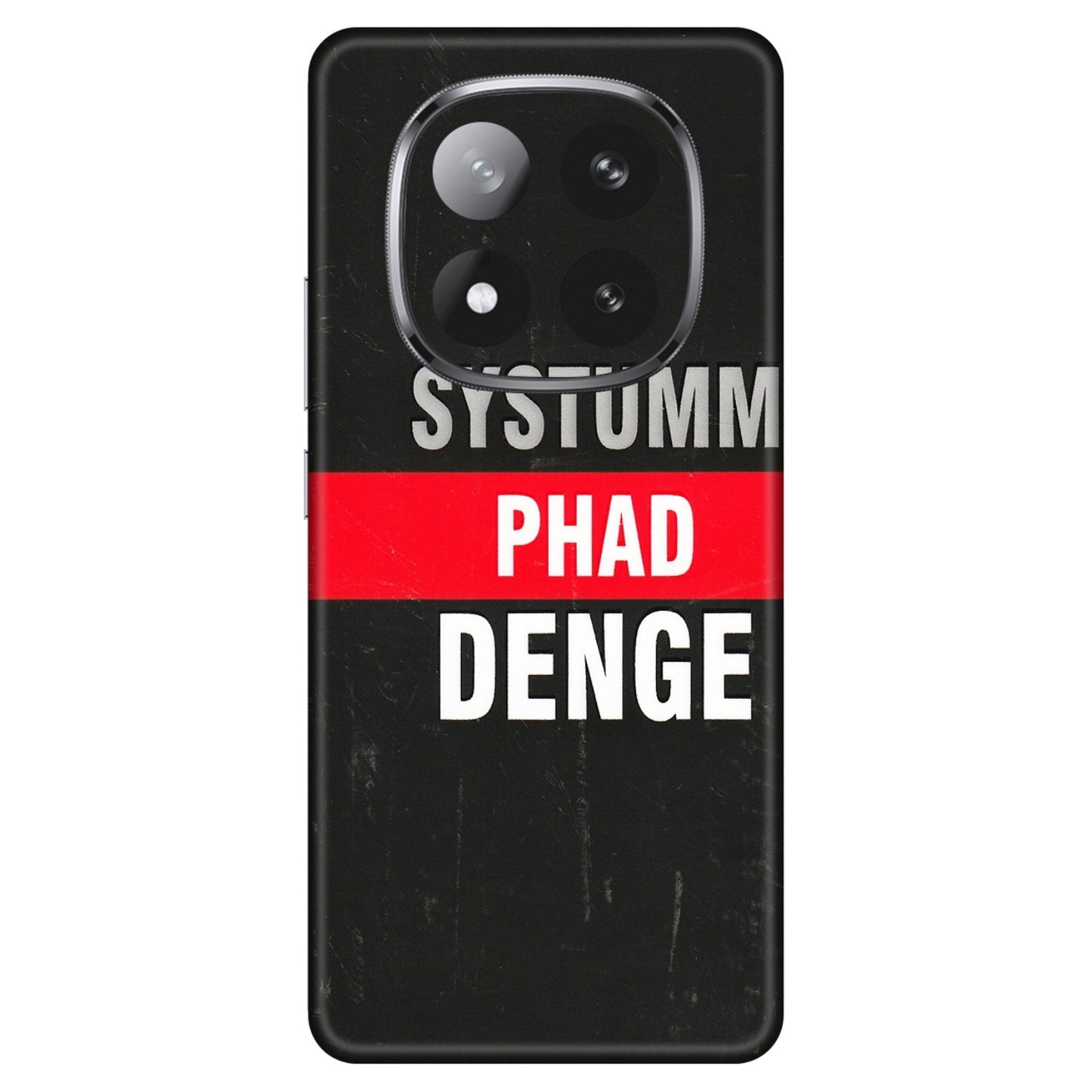 Xiaomi Redmi Phone Skins (All Models) - Systumm Phad Denge - 3D Embossed Finish (L-278) Redmi Note 14 Pro Plus 5G