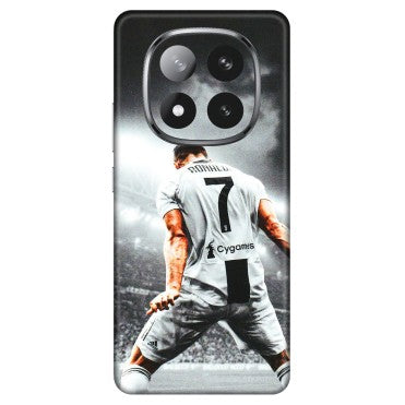 Xiaomi Redmi Phone Skins (All Models) - Ronaldo CR7 Crazy - 3D Embossed Finish (L-44) Redmi Note 14 Pro Plus 5G