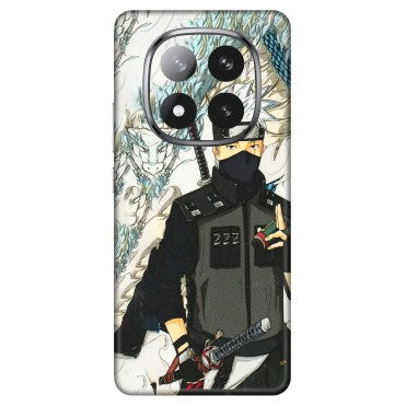 Xiaomi Redmi Phone Skins (All Models) - Kakashi Hatake Naruto Anime - 3D Embossed Finish (L-46) Redmi Note 14 Pro Plus 5G