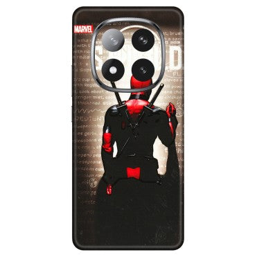 Xiaomi Redmi Phone Skins (All Models) - Deadpool - 3D Embossed Finish (L-56) Redmi Note 14 Pro Plus 5G