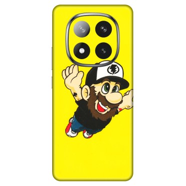 Xiaomi Redmi Phone Skins (All Models) - Flying Beardo - 3D Embossed Finish (L-60) Redmi Note 14 Pro Plus 5G