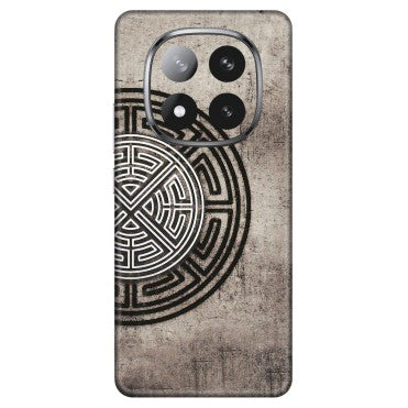 Xiaomi Redmi Phone Skins (All Models) - Mysterious Circular Design - 3D Embossed Finish (L-63) Redmi Note 14 Pro Plus 5G
