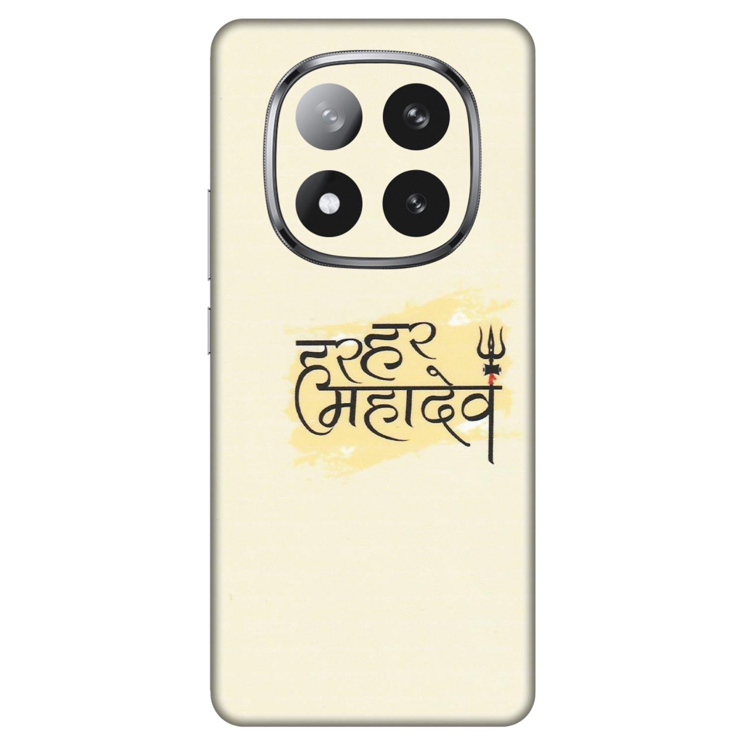 Xiaomi Redmi Phone Skins (All Models) - Har Har Mahadev - Matte Finish (M-10) Redmi Note 14 Pro Plus 5G