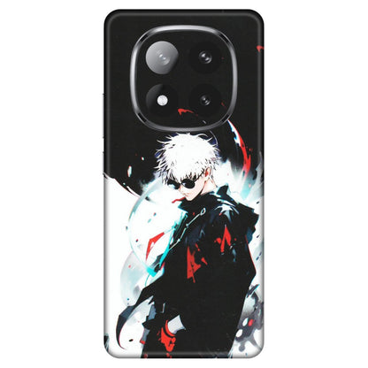 Xiaomi Redmi Phone Skins (All Models) - Gojo Powerful Charater Kaisen Anime - Matte Finish (M-144) Redmi Note 14 Pro Plus 5G