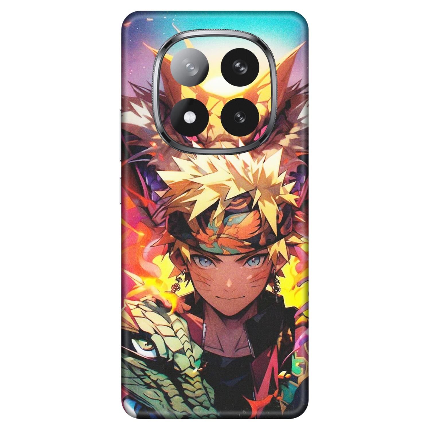 Xiaomi Redmi Phone Skins (All Models) - Angry Naruto Anime - Matte Finish (M-148) Redmi Note 14 Pro Plus 5G