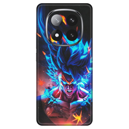Xiaomi Redmi Phone Skins (All Models) - Angry Goku Dragon Ball Anime - Matte Finish (M-150) Redmi Note 14 Pro Plus 5G