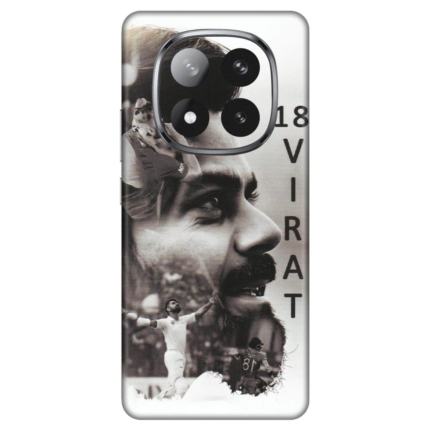 Xiaomi Redmi Phone Skins (All Models) - Virat Kohli Cricketer - Matte Finish (M-163) Redmi Note 14 Pro Plus 5G