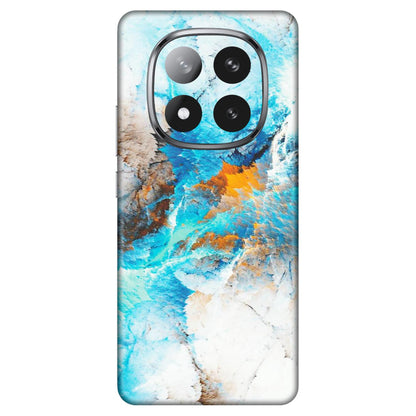 Xiaomi Redmi Phone Skins (All Models) - Blue Waves Abstract - Matte Finish (M-19) Redmi Note 14 Pro Plus 5G
