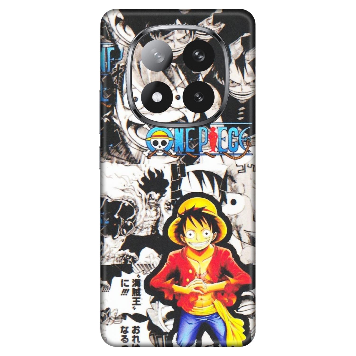Xiaomi Redmi Phone Skins (All Models) - One Piece B&W - Matte Finish (M-63) Redmi Note 14 Pro Plus 5G