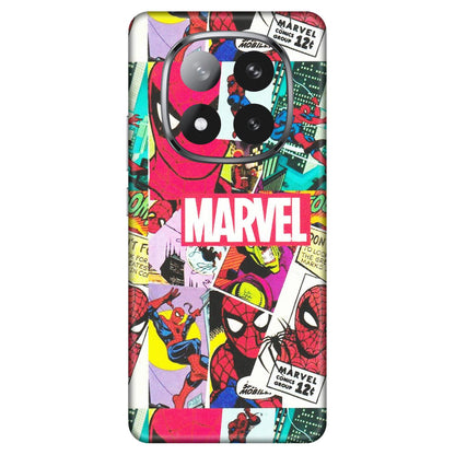 Xiaomi Redmi Phone Skins (All Models) - Marvel Comic Spiderman Grafitti - Matte Finish (M-72) Redmi Note 14 Pro Plus 5G