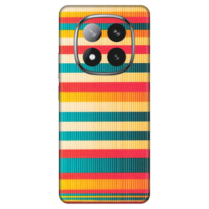 Xiaomi Redmi Phone Skins (All Models) - Colourful Stripes Soothing Effect - Matte Finish (M-86) Redmi Note 14 Pro Plus 5G