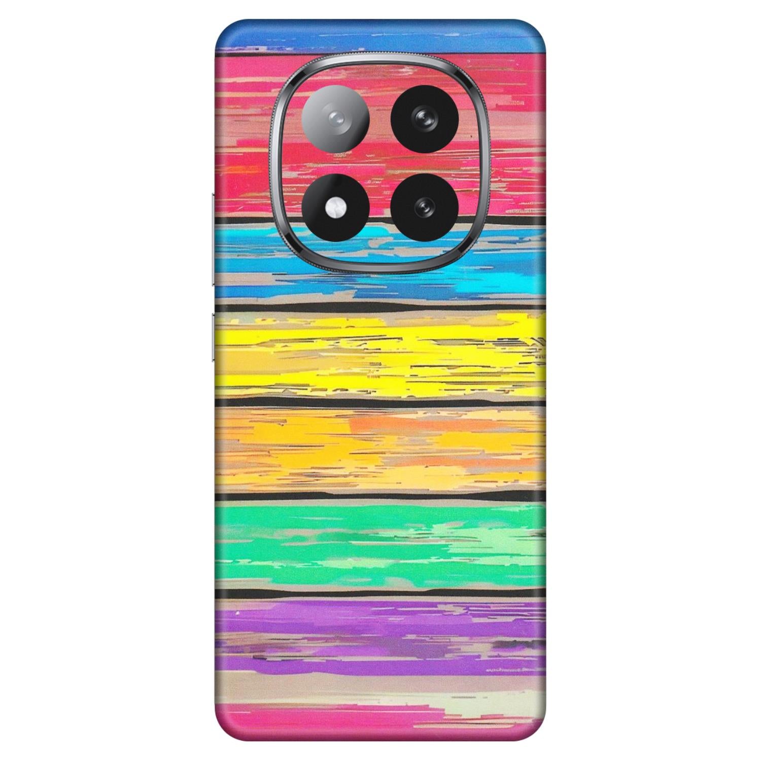 Xiaomi Redmi Phone Skins (All Models) - Multi Colour Wooden Wall - Matte Finish (M-96) Redmi Note 14 Pro Plus 5G