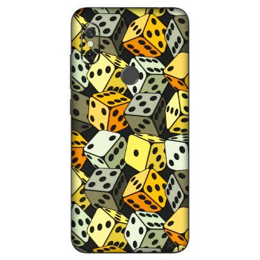 Xiaomi Redmi Phone Skins (All Models) - Dices Of Life - 3D Embossed Finish (L-04) Redmi Note 6 Pro