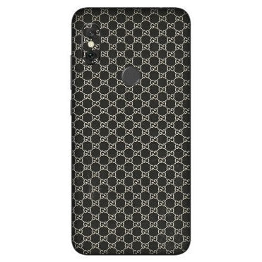 Xiaomi Redmi Phone Skins (All Models) - Black G Print - 3D Embossed Finish (L-109) Redmi Note 6 Pro