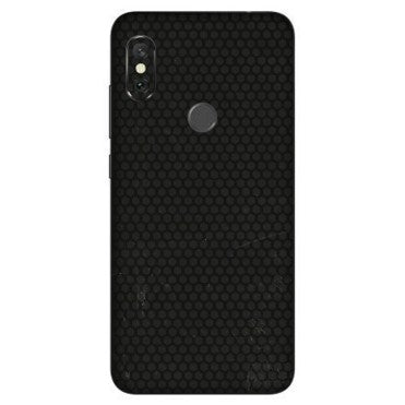 Xiaomi Redmi Phone Skins (All Models) - Black honeycomb - 3D Embossed Finish (L-114) Redmi Note 6 Pro