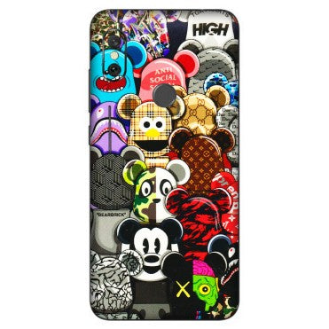 Xiaomi Redmi Phone Skins (All Models) - More Mickey Mouses - 3D Embossed Finish (L-118) Redmi Note 6 Pro