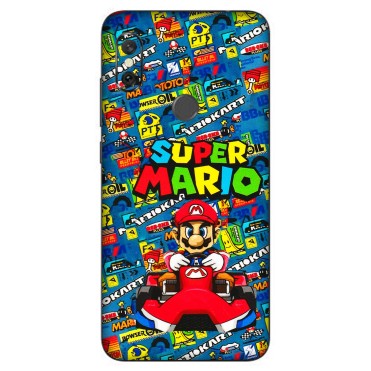 Xiaomi Redmi Phone Skins (All Models) - Super Mario Kart - 3D Embossed Finish (L-140) Redmi Note 6 Pro