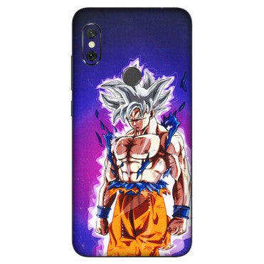 Xiaomi Redmi Phone Skins (All Models) - Goku Purple Anime - 3D Embossed Finish (L-147) Redmi Note 6 Pro