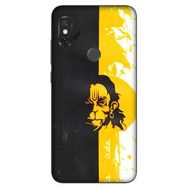 Xiaomi Redmi Phone Skins (All Models) - Bajrangbali - 3D Embossed Finish (L-151) Redmi Note 6 Pro