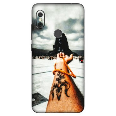Xiaomi Redmi Phone Skins (All Models) - Jai Adiyogi Mahakaal - 3D Embossed Finish (L-164) Redmi Note 6 Pro