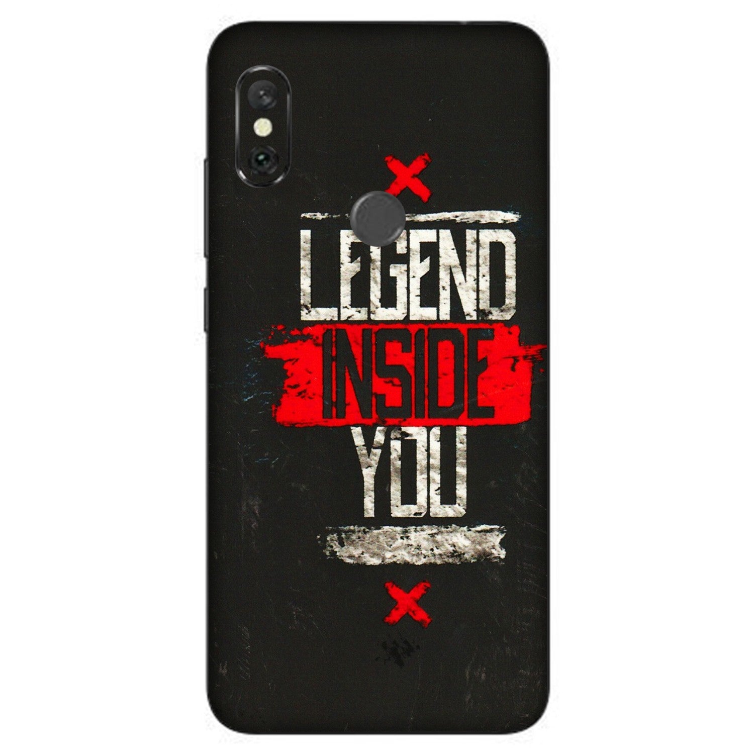 Xiaomi Redmi Phone Skins (All Models) - Legend Inside You - 3D Embossed Finish (L-186) Redmi Note 6 Pro