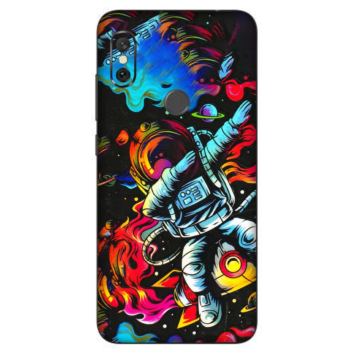 Xiaomi Redmi Phone Skins (All Models) - Astronaut Dope - 3D Embossed Finish (L-191) Redmi Note 6 Pro