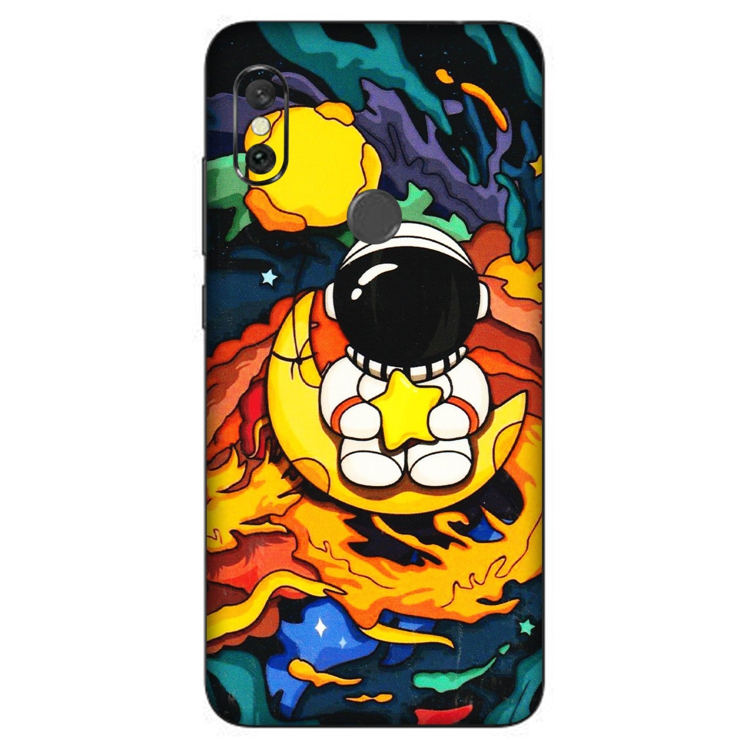 Xiaomi Redmi Phone Skins (All Models) - Baby Astronaut - 3D Embossed Finish (L-197) Redmi Note 6 Pro